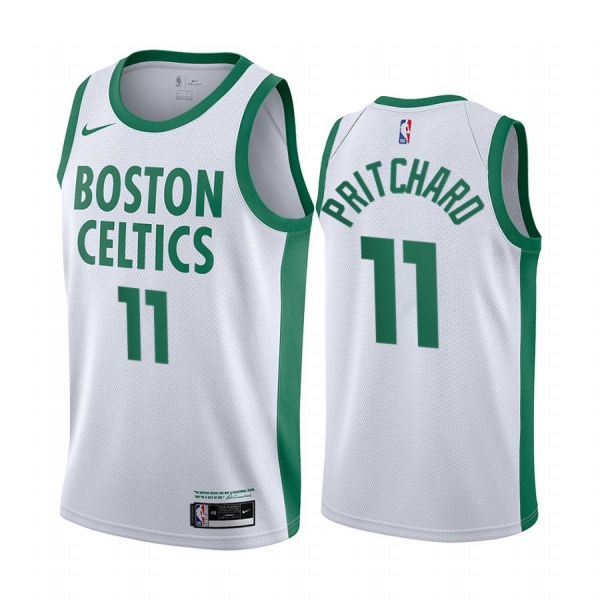 Payton Pritchard Boston Celtics 2020-21 White City Jersey 2021 NBA Draft