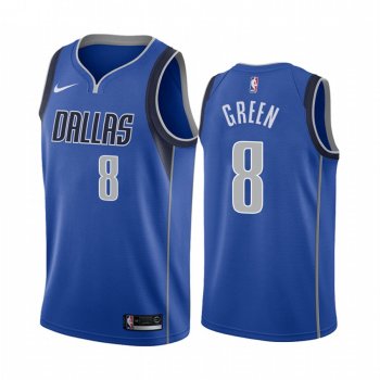 Josh Green Dallas Mavericks 2020-21 Blue Icon Jersey 2020 NBA Draft