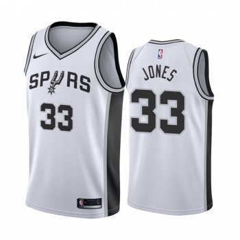 Tre Jones San Antonio Spurs 2020-21 White Association Jersey 2020 NBA Draft