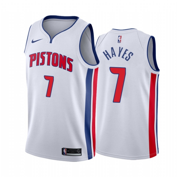 Killian Hayes Detroit Pistons 2020-21 White Association Jersey 2020 NBA Draft