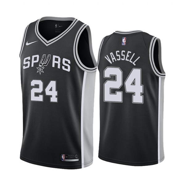 Devin Vassell San Antonio Spurs 2020-21 Black Icon Jersey 2020 NBA Draft