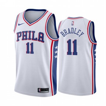 Tony Bradley Philadelphia 76ers 2020-21 White Association Jersey 2020 NBA Draft