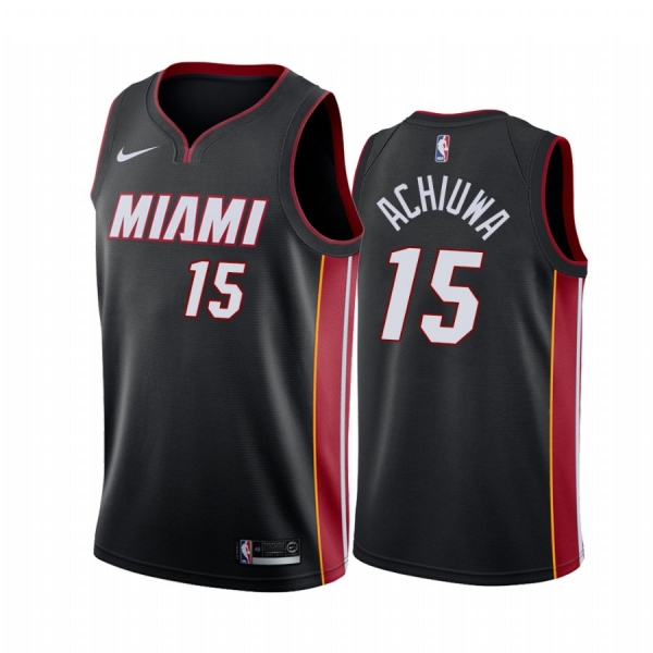 Precious Achiuwa Miami Heat 2020-21 Black Icon Jersey 2020 NBA Draft