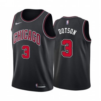 Devon Dotson Chicago Bulls 2020-21 Black Statement Jersey 2020 NBA Draft