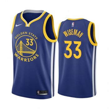 James Wiseman Golden State Warriors 2020-21 Royal Icon Jersey 2020 NBA Draft