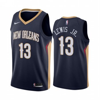 Kira Lewis Jr. New Orleans Pelicans 2020-21 Navy Icon Jersey 2020 NBA Draft