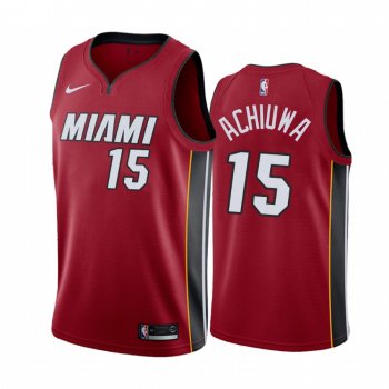 Precious Achiuwa Miami Heat 2020-21 Red Statement Jersey 2020 NBA Draft