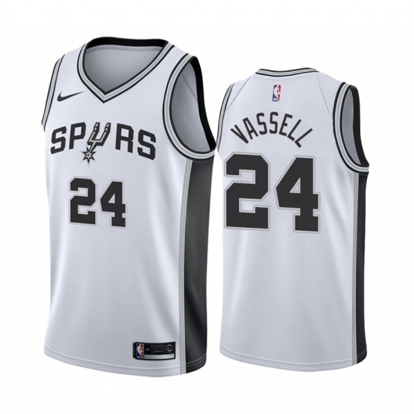 Devin Vassell San Antonio Spurs 2020-21 White Association Jersey 2020 NBA Draft