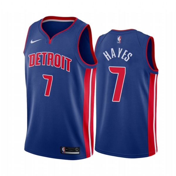 Killian Hayes Detroit Pistons 2020-21 Blue Icon Jersey 2020 NBA Draft