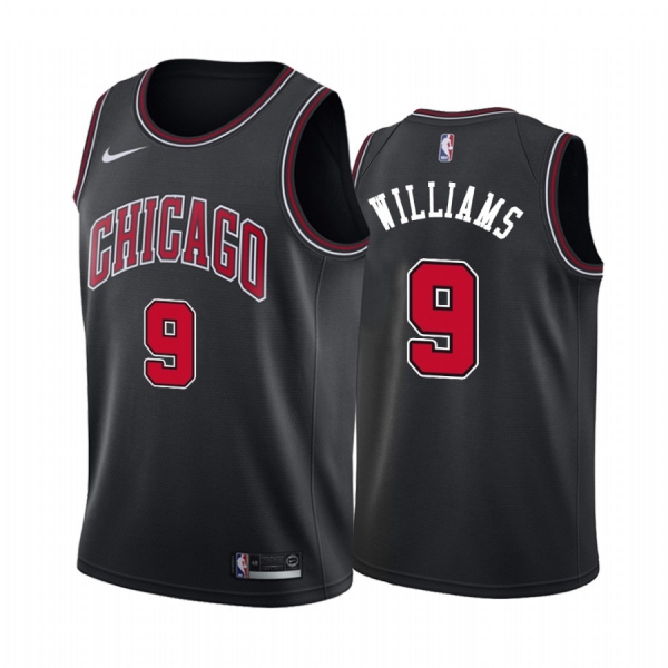 Patrick Williams Chicago Bulls Black Statement Men 2020-21 Jersey 2020 NBA Draft