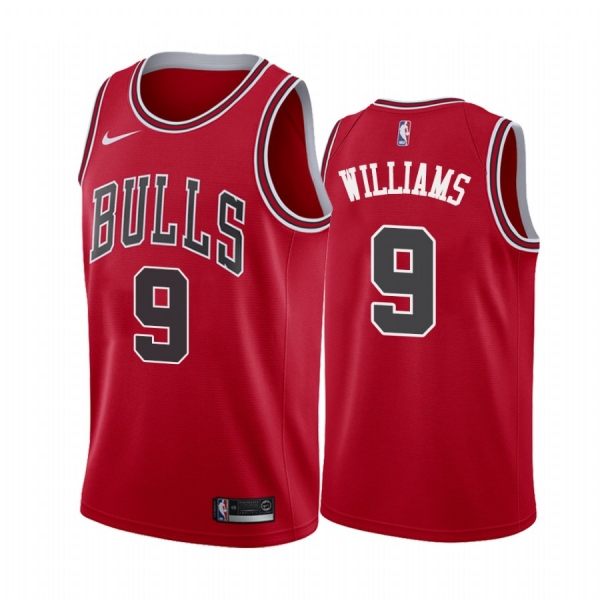 Patrick Williams Chicago Bulls Red Icon Men 2020-21 Jersey 2020 NBA Draft