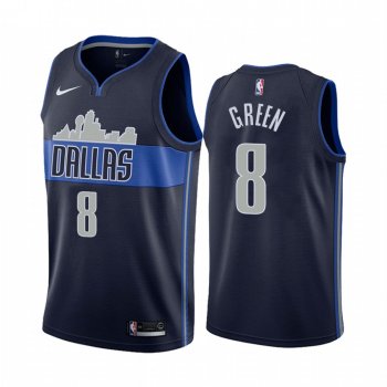 Josh Green Dallas Mavericks 2020-21 Navy Statement Jersey 2020 NBA Draft