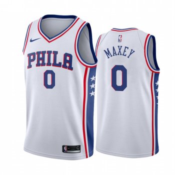 Tyrese Maxey Philadelphia 76ers 2020-21 White Association Jersey 2020 NBA Draft