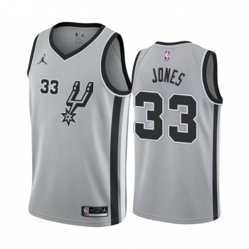 Tre Jones San Antonio Spurs 2020-21 Sliver Statement Jersey 2020 NBA Draft