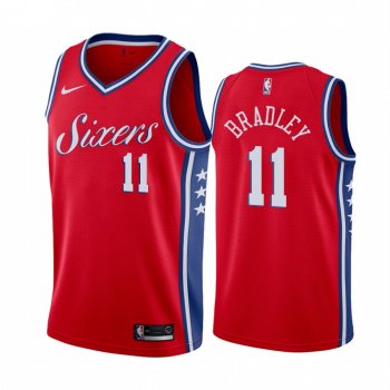 Tony Bradley Philadelphia 76ers 2020-21 Red Statement Jersey 2020 NBA Draft