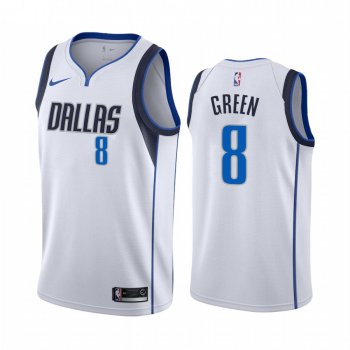 Josh Green Dallas Mavericks 2020-21 White Association Jersey 2020 NBA Draft