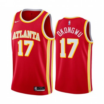 Onyeka Okongwu 2020 NBA Draft Atlanta Hawks Red Icon Jersey