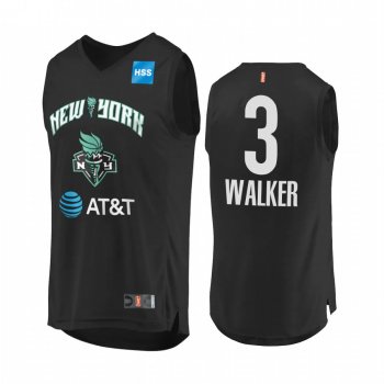 Megan Walker WNBA 2020 Draft Replica Player Black Jersey