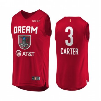 Chennedy Carter WNBA Replica 2020 Draft Red Jersey