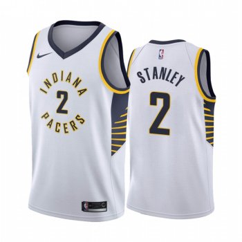 Cassius Stanley Indiana Pacers 2020-21 White Association Jersey 2020 NBA Draft