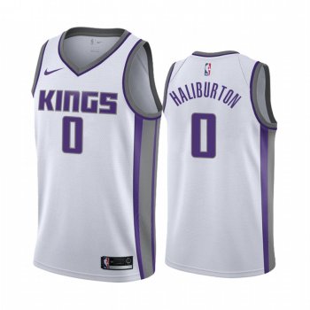 Tyrese Haliburton Sacramento Kings 2020-21 White Association Jersey 2020 NBA Draft