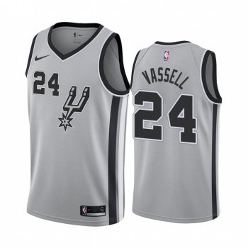 Devin Vassell San Antonio Spurs 2020-21 Sliver Statement Jersey 2020 NBA Draft