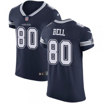 Nike Cowboys #80 Blake Bell Navy Blue Team Color Men's Stitched NFL Vapor Untouchable Elite Jersey