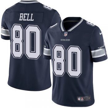 Youth Nike Cowboys #80 Blake Bell Navy Blue Team Color Stitched NFL Vapor Untouchable Limited Jersey