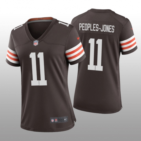 Women's Cleveland Browns Donovan Peoples-Jones Brown Jersey Game