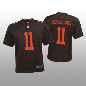 Youth Cleveland Browns Donovan Peoples-Jones Brown Jersey Alternate Game