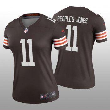 Women's Cleveland Browns Donovan Peoples-Jones Brown Jersey Legend