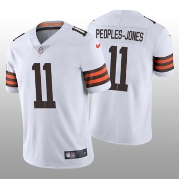 Cleveland Browns Donovan Peoples-Jones White Jersey Vapor Limited - Men's