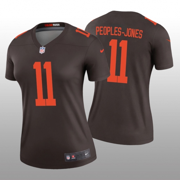 Women's Cleveland Browns Donovan Peoples-Jones Brown Jersey Alternate Legend