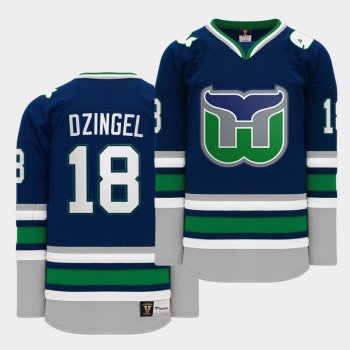 Ryan Dzingel #18 Hartford Heritage Whalers Night 2020 Throwback Men's Jersey