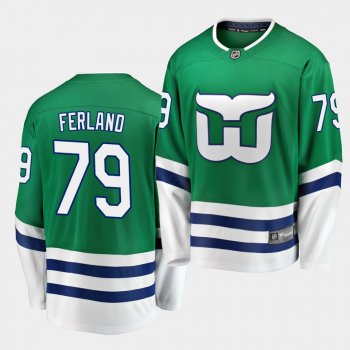 Micheal Ferland #79 Hurricanes Whalers Night Green Breakaway Jersey