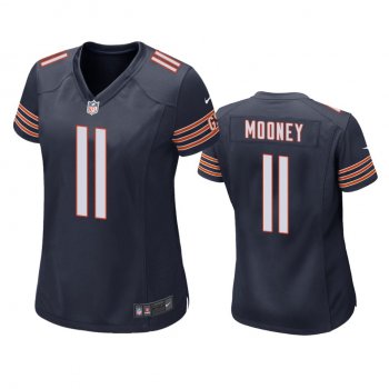 Women's Chicago Bears Darnell Mooney Navy Game Jersey