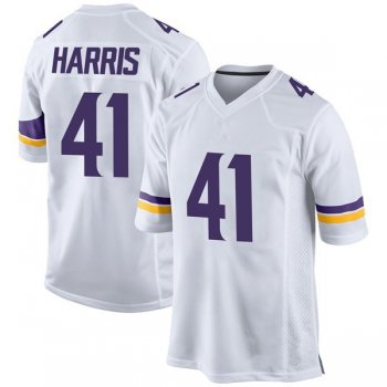 Men's Anthony Harris Minnesota Vikings Game White Jersey