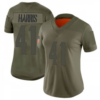 Women's Anthony Harris Minnesota Vikings Limited Camo 2019 Salute to Service Jersey