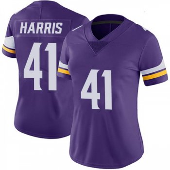 Women's Anthony Harris Minnesota Vikings Limited Purple 100th Vapor Jersey