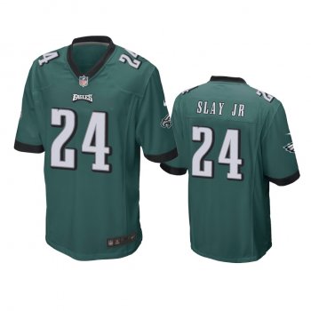 Philadelphia Eagles Darius Slay Green Game Jersey