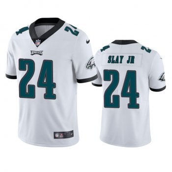 Philadelphia Eagles Darius Slay White Vapor Limited Jersey