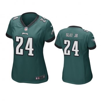 Women's Philadelphia Eagles Darius Slay Green Game Jersey