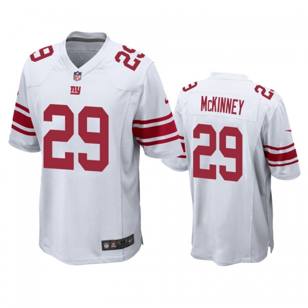 New York Giants Xavier McKinney White Game Jersey