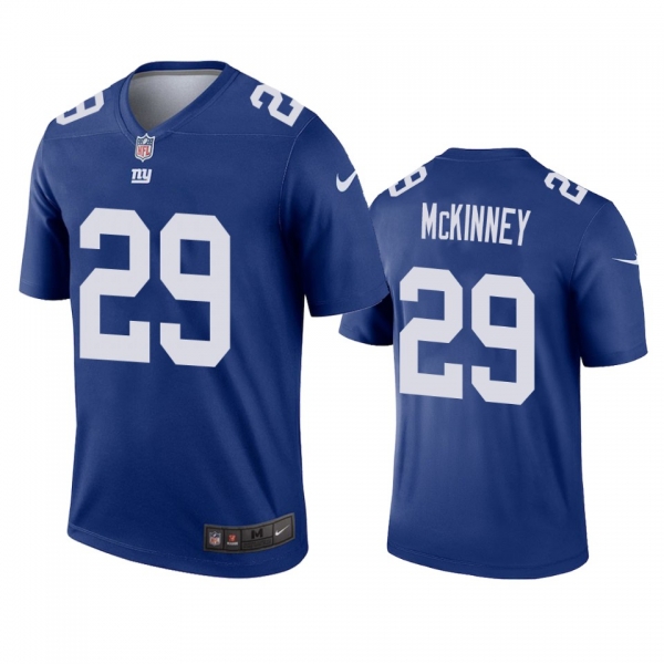 New York Giants Xavier McKinney Royal Legend Jersey - Men's