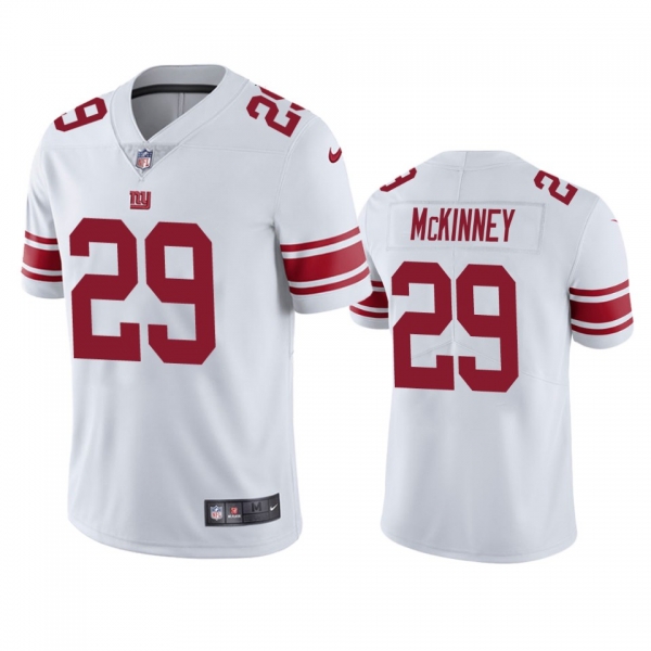 New York Giants Xavier McKinney White Vapor Untouchable Limited Jersey