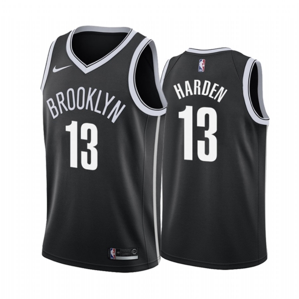 James Harden Brooklyn Nets 2020-21 Black Icon Jersey 2020 Trade