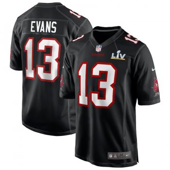 Men's Tampa Bay Buccaneers Mike Evans Nike Black Super Bowl LV Bound Game Fashion Jersey