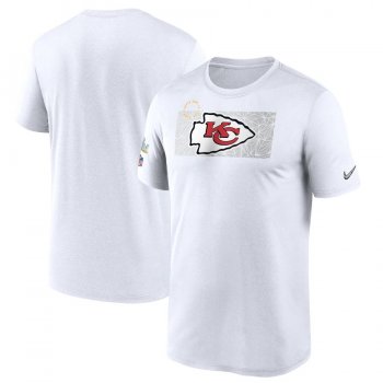 Men's Kansas City Chiefs Nike White Super Bowl LV Bound Diamond Legend T-Shirt