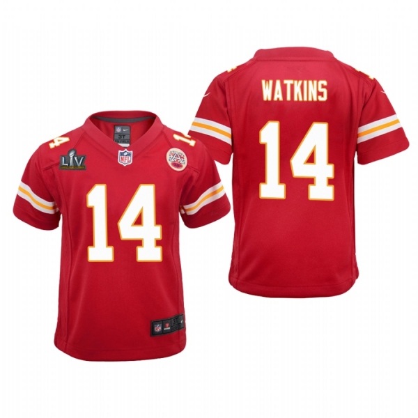 Youth Kansas City Chiefs Sammy Watkins Super Bowl LV Game Jersey - Red