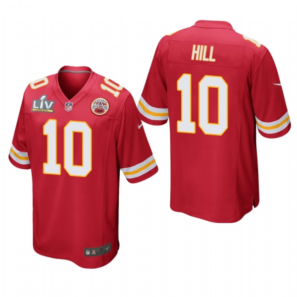 Kansas City Chiefs Tyreek Hill Super Bowl LV Game Jersey - Red